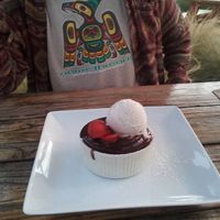 Warm chocolate pie at Seabirds Kitchen - The LAB in Costa Mesa