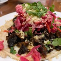 Mushroom taco  at Seabirds Kitchen - The LAB in Costa Mesa
