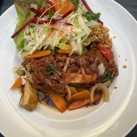 dish made vegan   at pho mum in Dresden