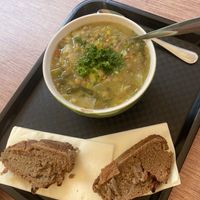 Linsensuppe  at Imbiss an der Zschoner Mühle in Dresden