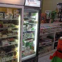 Amazing fridge / freezer section at Natur Boticae in Lagos