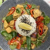 Tofu raisukaree  at Wagamama in Dundee