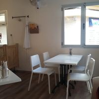 Austere, clean restaurant (sorry no pic of the pizza) at Kesito Pizzeria in Gran Canaria