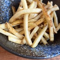 Seasoned fries   at The Bosk in Alnwick