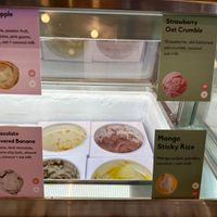 Four vegan flavors  at Stella Jean's Ice Cream - The Lab in Costa Mesa