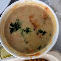 Lentil soup at Paramount Fine Foods - Yonge St in Toronto