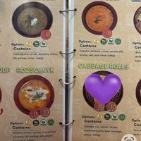 Many options can be made vegan. This is just a few of them   at Ukrainian Soul  in Falmouth