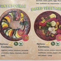 Just a sample from the menu   at Ukrainian Soul  in Falmouth