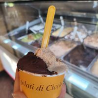 Cioccolato e nocciola at Da Ciccio in Ischia