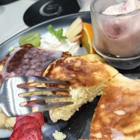 Inside so fluffy at Vegan Cafe Tsukineko in Osaka