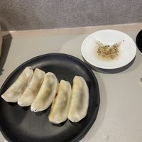 Vegan gyoza   at Vegan Cafe Tsukineko in Osaka