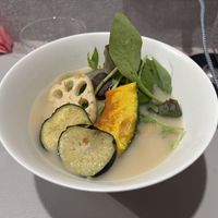 Salt flavored Ramen.  at Vegan Cafe Tsukineko in Osaka