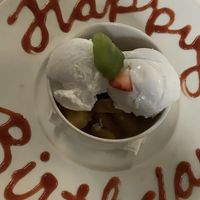 Caramelized pineapple. at Elements Restaurant in Oranjestad