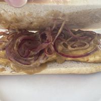 Tofu bahn mi (this wasn’t good, I don’t recommend)   at Elements Restaurant in Oranjestad