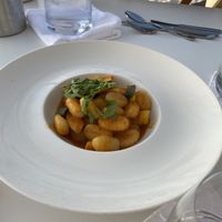Potato Gnocchi Delight  at Elements Restaurant in Oranjestad