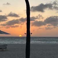 The view!!  at Elements Restaurant in Oranjestad