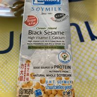 This is Vegan. Some Lactasoy products have Milk In them. Beware   at Veg Restaurant in Hua Hin