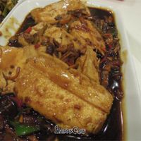 Tofu dish at VegeGood in Kuala Lumpur