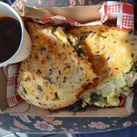 Vegan toastie at The Bondwood Cafe in Adamstown