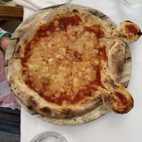 Pizza in a shape of “mickymouse"  at 450Gradi in Gran Canaria