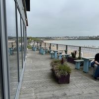 Sea views   at Franco Manca in Portrush