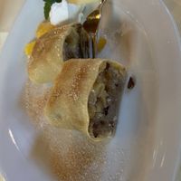 Sehr leckeres Maultäschle gefüllt mit Apfel  at Gajas Welt in Kaisersbach-ebni