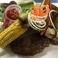 Grillteller at Gajas Welt in Kaisersbach-ebni