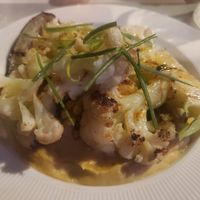 Cauliflower steak which was delicious at Rajwadi Thali in Tenerife