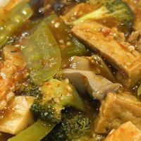Tofu & mixed veg in chilli and garlic   at Panda Chef in Houghton-le-spring