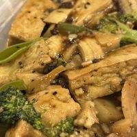Tofu & mixed veg in black bean sauce   at Panda Chef in Houghton-le-spring