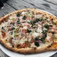 Garden pizza  at Hog Hollow Pizza in Burnsville