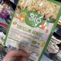 Vegan tortellini  at DM Drogerie Markt in Tolmin