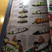 Veganes Sushi Set at Die Laterne in Pirna