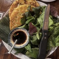 Vegan version of crepes   at Gabriella's Vietnam  in Philadelphia