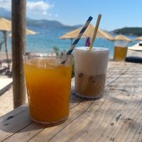 Cocktails at Ramla Beach Club in Radovici