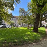 just down the street from the bakery is a delightful place to sit and enjoy the lovely food. we also bought a couple of pastries, eaten but not photographed lol. at Delaire Aymeric in Besancon