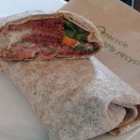 Beetroot falafel at Goodies Berlin - Friedrichshain in Berlin