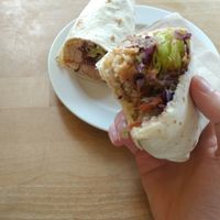 Kimchi and Tofu Wrap at Goodies Berlin - Friedrichshain in Berlin