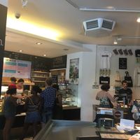 The cafe at Goodies Berlin - Friedrichshain in Berlin