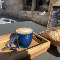 Cappuccino végétal (à l'avoine)  at L'Interstice in Besancon