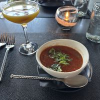 Gazpacho  at Mariposa Latin Inspired Grill in Sedona