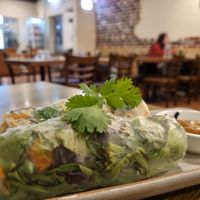 Rice paper rolls at At Thai Corner in Windang