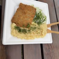 Schabowy (schnitzel)  at Wege Polka in Warsaw