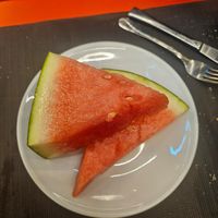 Fruit van de dag at Mesón de la Tortilla in Pamplona
