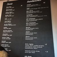 Menu As of 18/10/18. Includes both vegan and non vegan options.  at Big Apple in Copenhagen