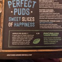 Menu at Anton Arms in Andover