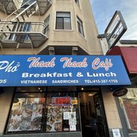   at Thanh Thanh Cafe in San Francisco