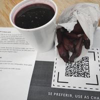 Oh famous pilhao and quentão gaúcho local at Mato Bar in Porto Alegre