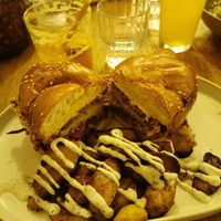 Burgers for dinner at Dip Honest Food - Annecy  in Annecy