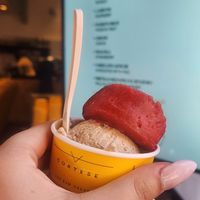 Gelato at Cortese in Florence
